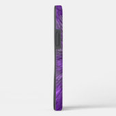 Psychedelic Paarse Flower Abstract fractal Art Case-Mate iPhone Case (Achterkant / Rechts)