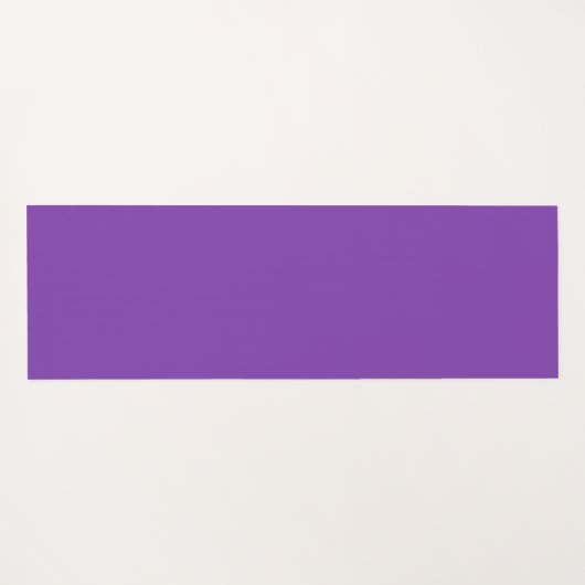 Psychedelic Paarse Flower Abstract fractal Art Yogamat (Achterkant (horizontaal))