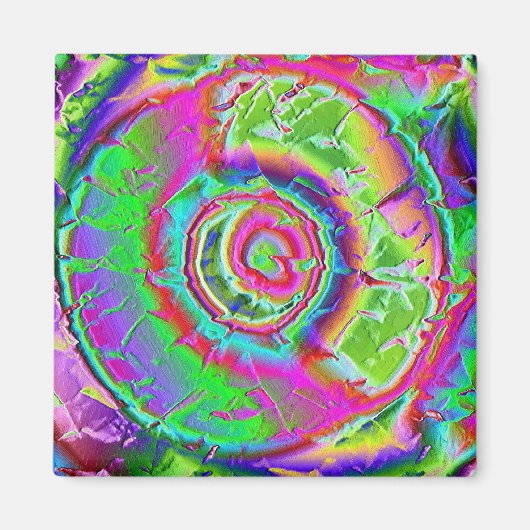 Psychedelic Painting Magneet (Voorkant)