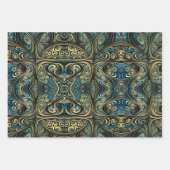 Psychedelic Paisley Crazy Inpakpapier Vel (Voorkant)