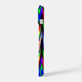 Psychedelic Party golven..... iPhone 15 Case (Linkerkant)