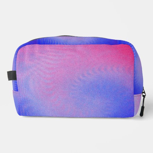 Psychedelic Pastels Dopp Kit Print Cut Sew Bag Toilettasje (Voorkant)