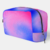 Psychedelic Pastels Dopp Kit Print Cut Sew Bag Toilettasje (Rechterhoek)