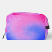 Psychedelic Pastels Dopp Kit Print Cut Sew Bag Toilettasje (Achterkant)
