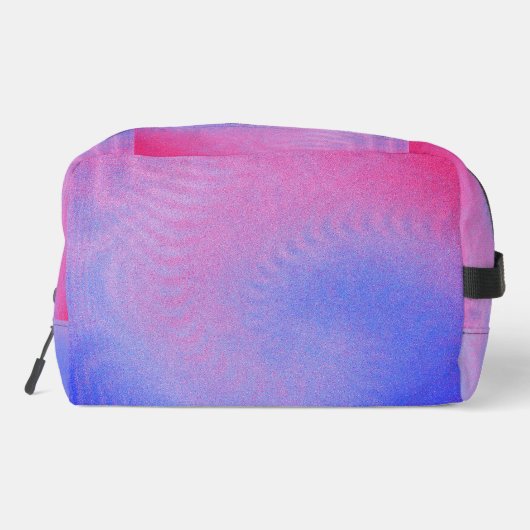 Psychedelic Pastels Dopp Kit Print Cut Sew Bag Toilettasje (Achterkant)