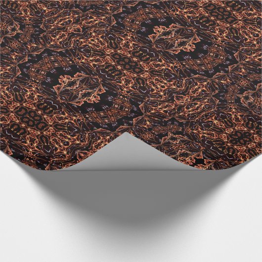 Psychedelic patroon inpakpapier (Hoek)