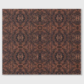 Psychedelic patroon inpakpapier (Vlak)