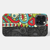 Psychedelic Patterns iPhone Hoesje (Achterkant horizontaal)