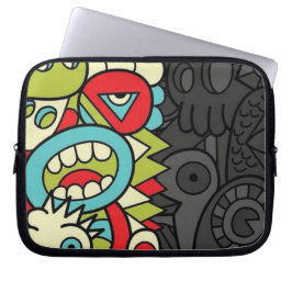 Psychedelic Patterns Laptop Sleeve