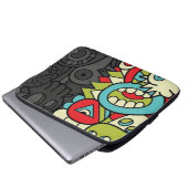 Psychedelic Patterns Laptop Sleeve (Voorkant onderkant)
