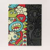 Psychedelic Patterns Legpuzzel (Verticaal)