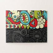 Psychedelic Patterns Legpuzzel (Horizontaal)