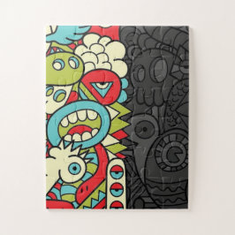Psychedelic Patterns Legpuzzel
