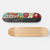 Psychedelic Patterns Persoonlijk Skateboard (Horizontaal)