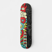 Psychedelic Patterns Persoonlijk Skateboard (Voorkant)