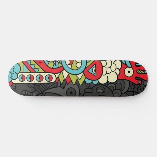 Psychedelic Patterns Persoonlijk Skateboard (Horizontaal)