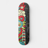 Psychedelic Patterns Persoonlijk Skateboard (Voorkant)