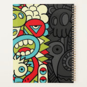 Psychedelic Patterns Planner (Achterkant)