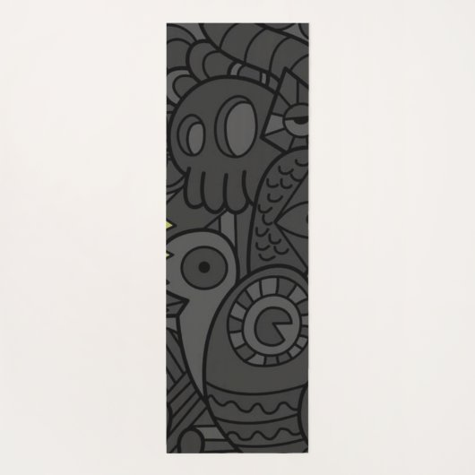 Psychedelic Patterns Yogamat (Achterkant)