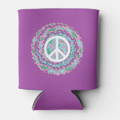 Psychedelic Peace Blikjeskoeler (Voorkant)