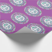 Psychedelic Peace Cadeaupapier (Hoek)