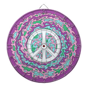 Psychedelic Peace Dartbord