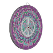 Psychedelic Peace Dartbord (Voorkant Links)