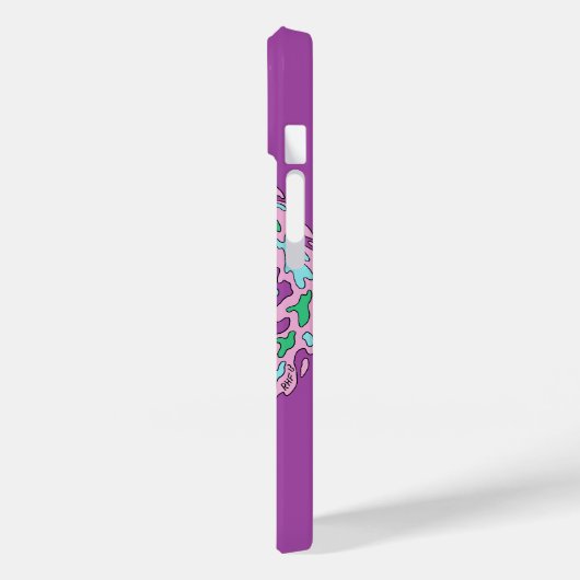 Psychedelic Peace Hoesje-Mate iPhone Case (Achterkant / Links)