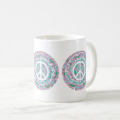 Psychedelic Peace Koffiemok (Voorkant rechts)