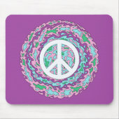 Psychedelic Peace Muismat (Voorkant)