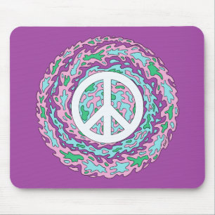 Psychedelic Peace Muismat