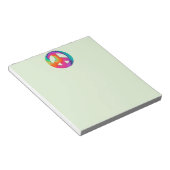 Psychedelic Peace Notitieblok (Schuin)