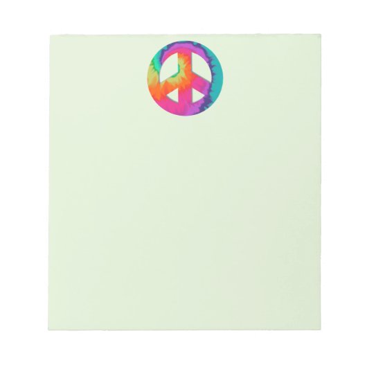 Psychedelic Peace Notitieblok (Voorkant)