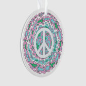 Psychedelic Peace Ornament (voorkant)