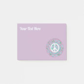 Psychedelic Peace Post-it Notes (Voorkant)