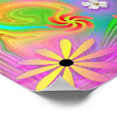 Psychedelic Peace Poster (Hoek)