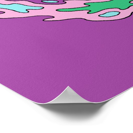 Psychedelic Peace Poster (Hoek)