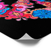 Psychedelic Peace Sign Poster (Hoek)