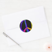 Psychedelic Peace Sign Stickers (Envelop)