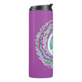 Psychedelic Peace Thermosbeker (Gedraaid links)