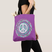 Psychedelic Peace Tote Bag (Dichtbij)