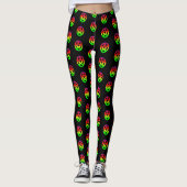 Psychedelic Pentacles Leggings (Voorkant)