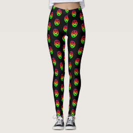 Psychedelic Pentacles Leggings