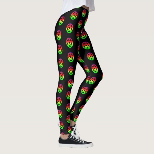 Psychedelic Pentacles Leggings (Rechts)