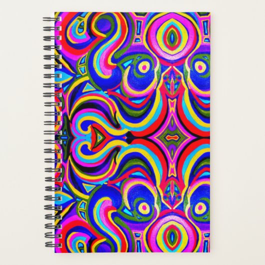 Psychedelic Philadelphia Planner (Voorkant)