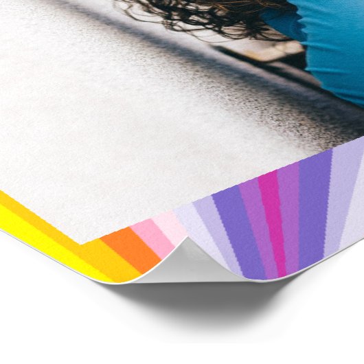 Psychedelic Photo Poster Friends Theme HAMbWG (Hoek)