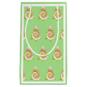 Psychedelic Pine Pattern Gift Bag Klein Cadeauzakje (Voorkant)