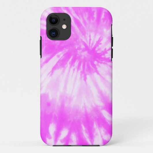 Psychedelic Pink Funk Tie Dye iPhone 5 Hoesje (Achterkant)
