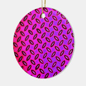 Psychedelic Pink Patterned Ornament (Links)
