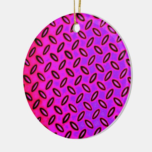 Psychedelic Pink Patterned Ornament (Links)